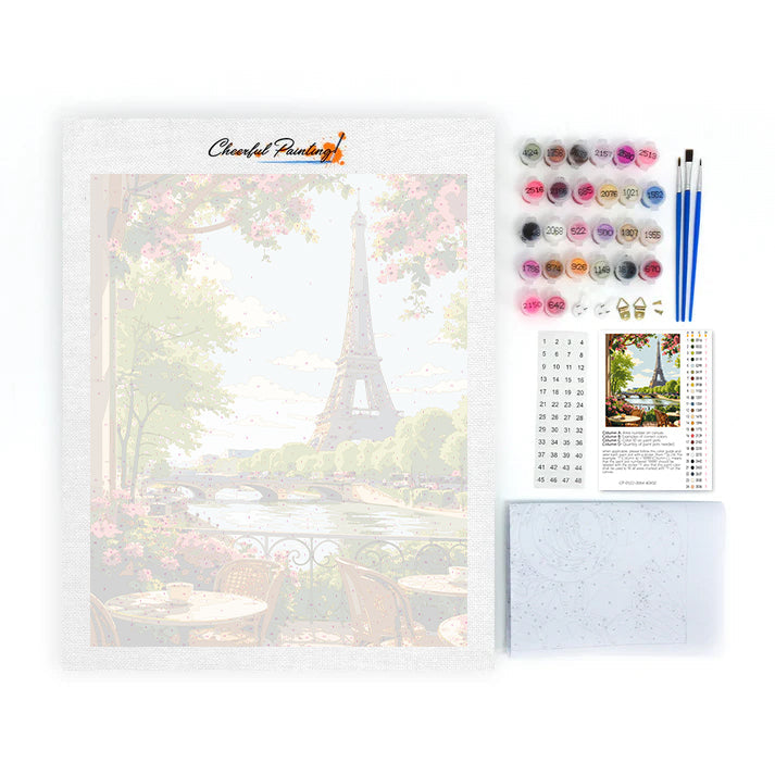 Mañana parisina – Pintura por números