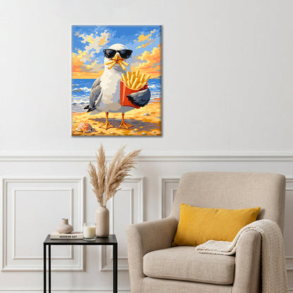 Patatas fritas perfectas – Pintura por números