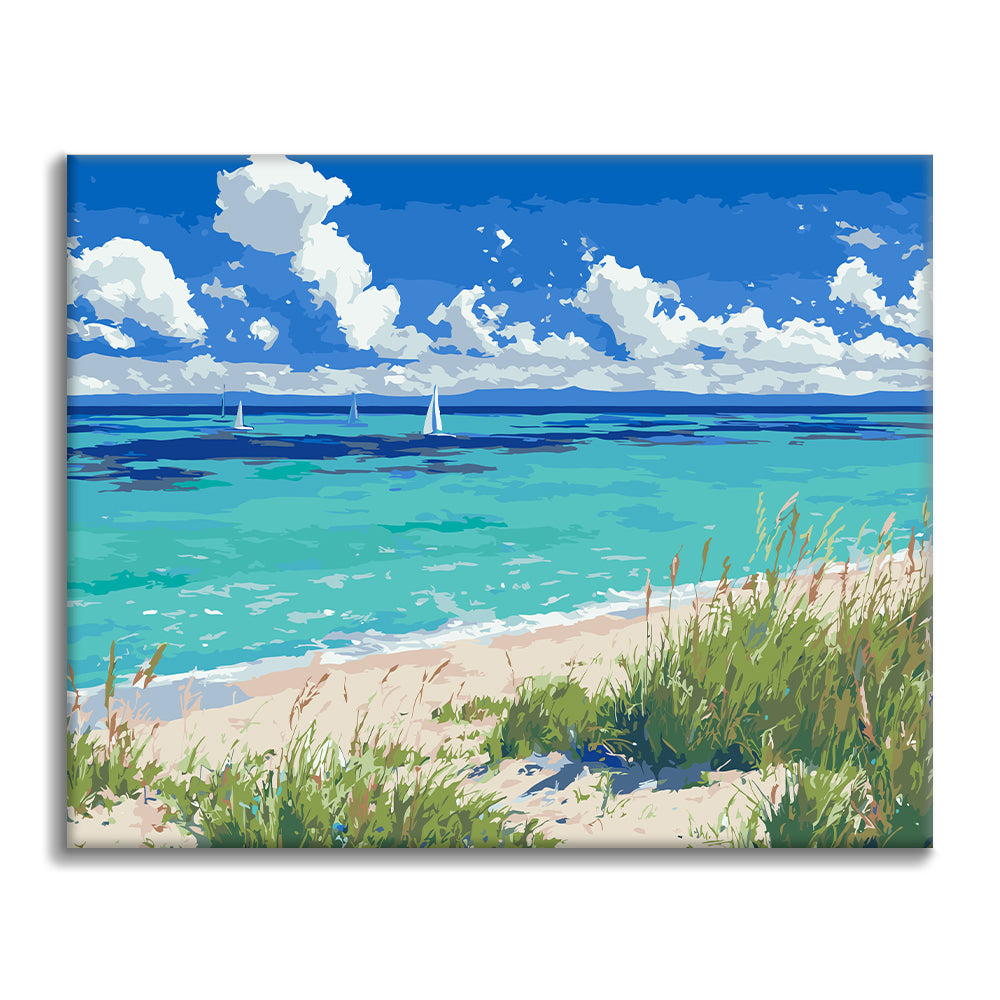 Horizonte del marinero – Pintura por números