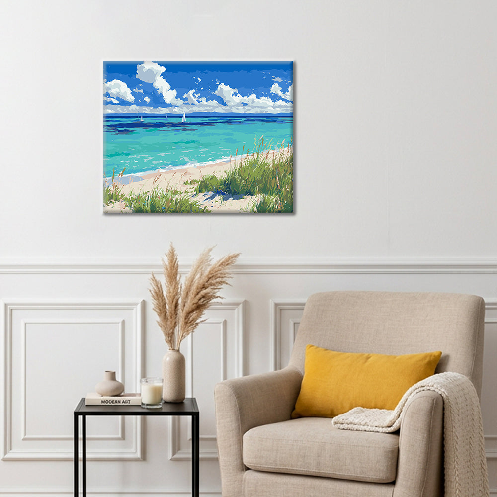 Horizonte del marinero – Pintura por números