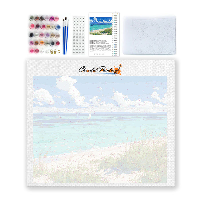 Horizonte del marinero – Pintura por números