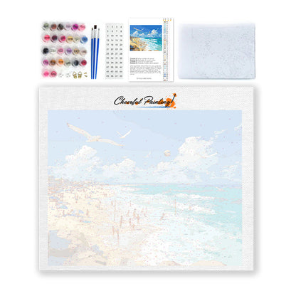 Serenidad junto al mar – Pintura por números