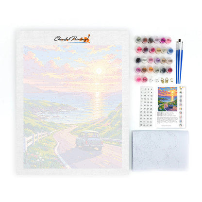 Viaje a la costa – Pintura por números