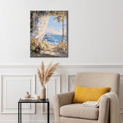 Vista al mar – Pintura por números