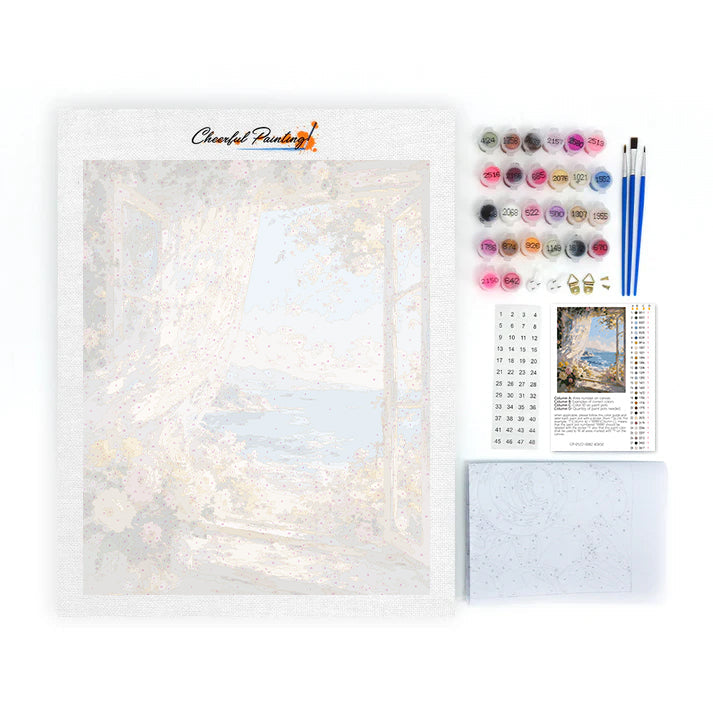 Vista al mar – Pintura por números