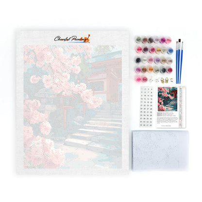 Jardín sereno – Pintura por números
