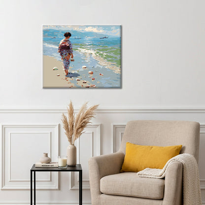 Paseo por la orilla – Pintura por números