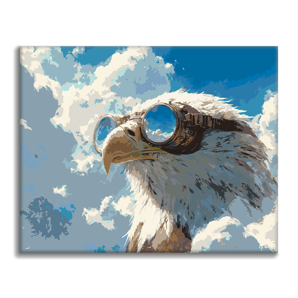 Observador del cielo – Pintura por números