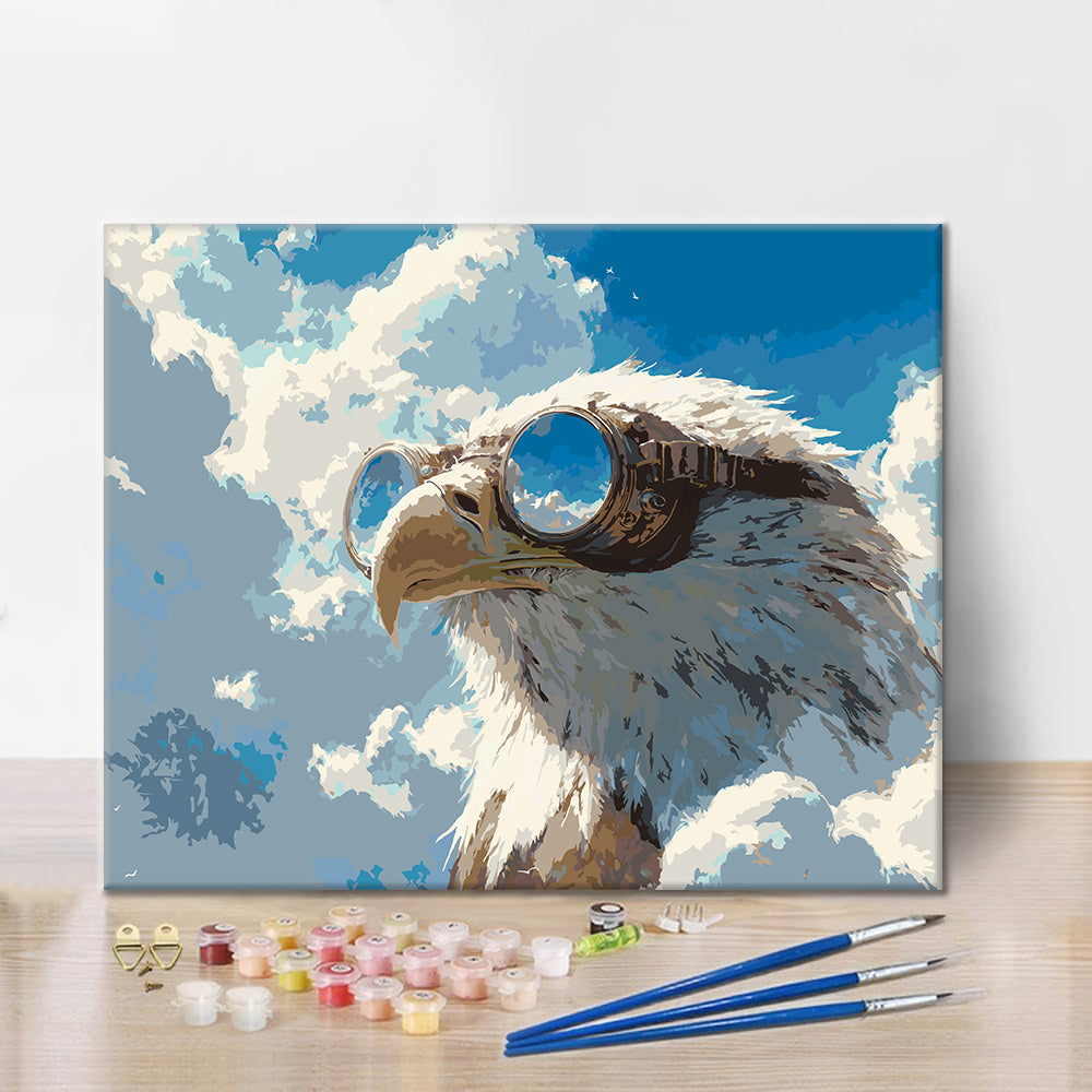 Observador del cielo – Pintura por números