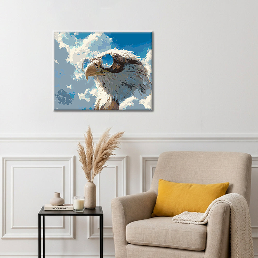 Observador del cielo – Pintura por números