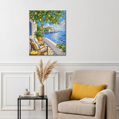Mediterráneo de verano – Pintura por números
