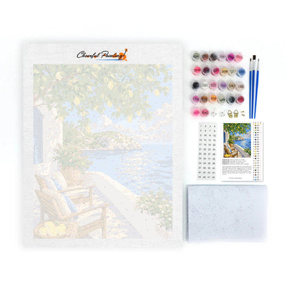 Mediterráneo de verano – Pintura por números