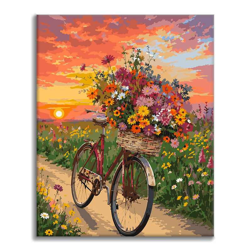 Paseo al atardecer – Pintura por números