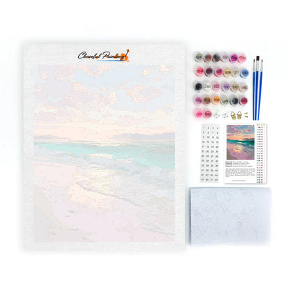 Serenidad al atardecer – Pintura por números
