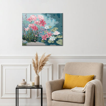 Serenidad de nenúfares – Pintura por números