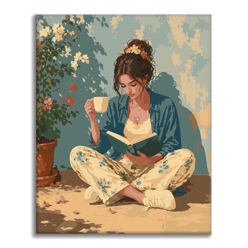 Un capítulo tranquilo – Pintura por números