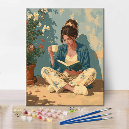 Un capítulo tranquilo – Pintura por números