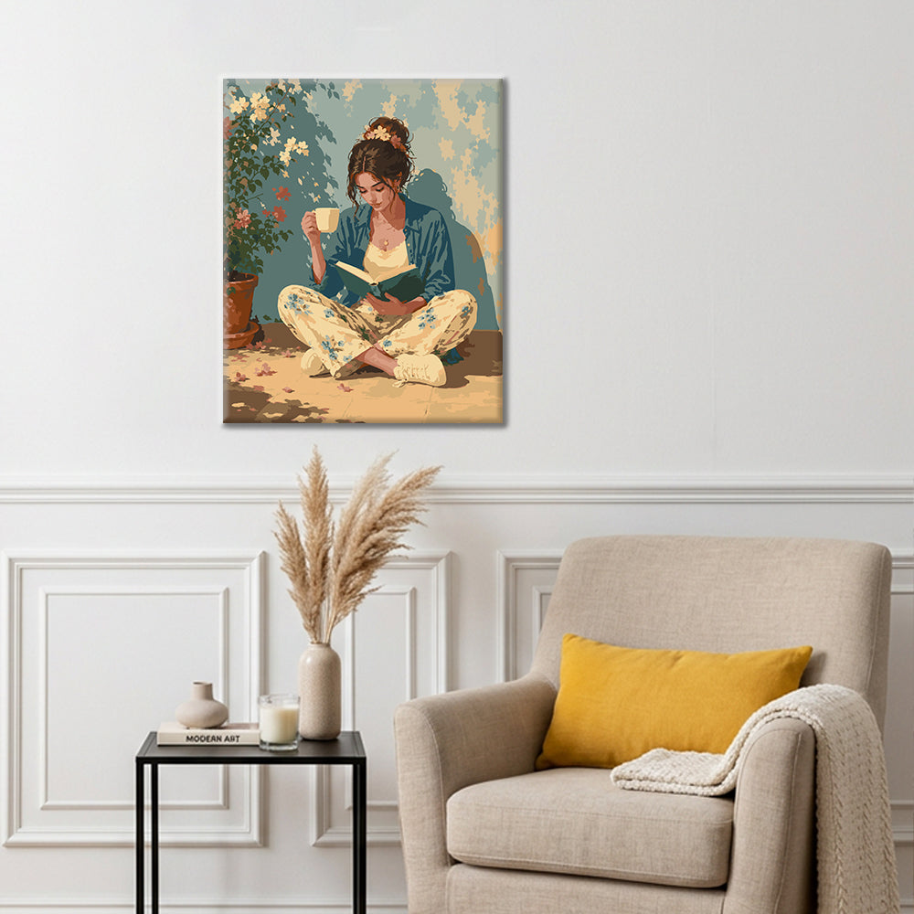Un capítulo tranquilo – Pintura por números