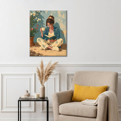 Un capítulo tranquilo – Pintura por números