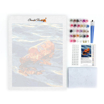 Viaje de ámbar – Pintura por números