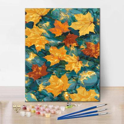 Resplandor otoñal – Pintura por números