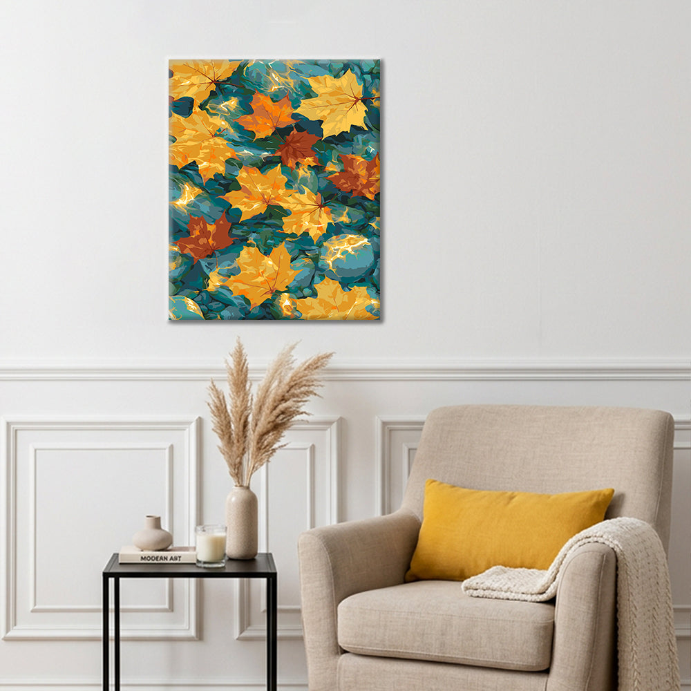Resplandor otoñal – Pintura por números