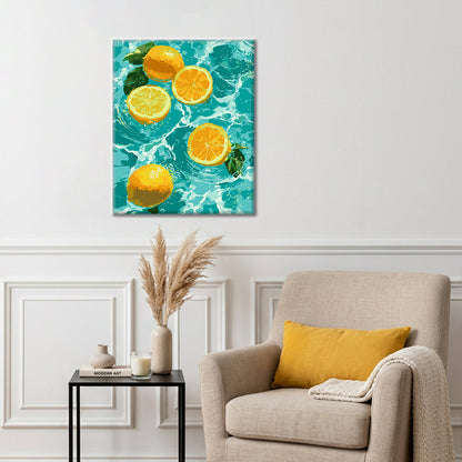 Resplandor cítrico – Pintura por números