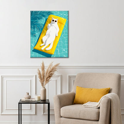 Verano felino con estilo – Pintura por números