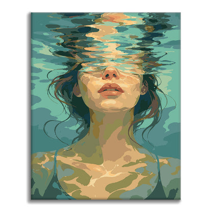 Sumergido en la luz – Pintura por números