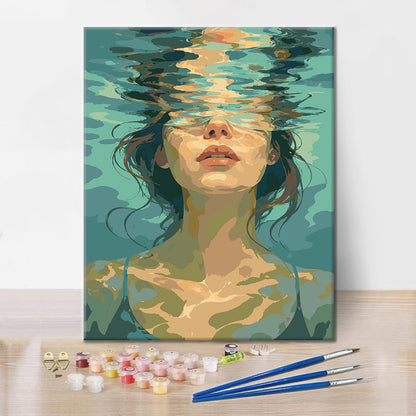 Sumergido en la luz – Pintura por números