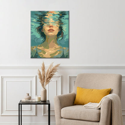 Sumergido en la luz – Pintura por números