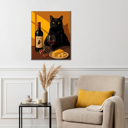 Sommelier de medianoche – Pintura por números