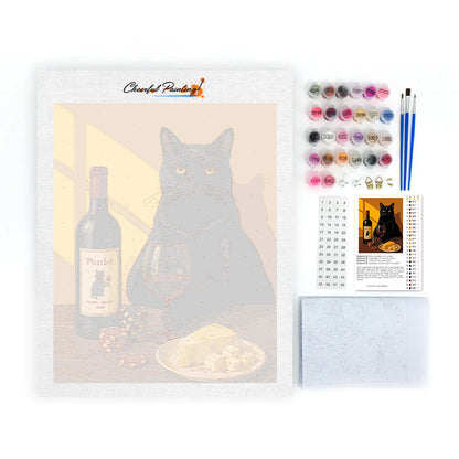 Sommelier de medianoche – Pintura por números