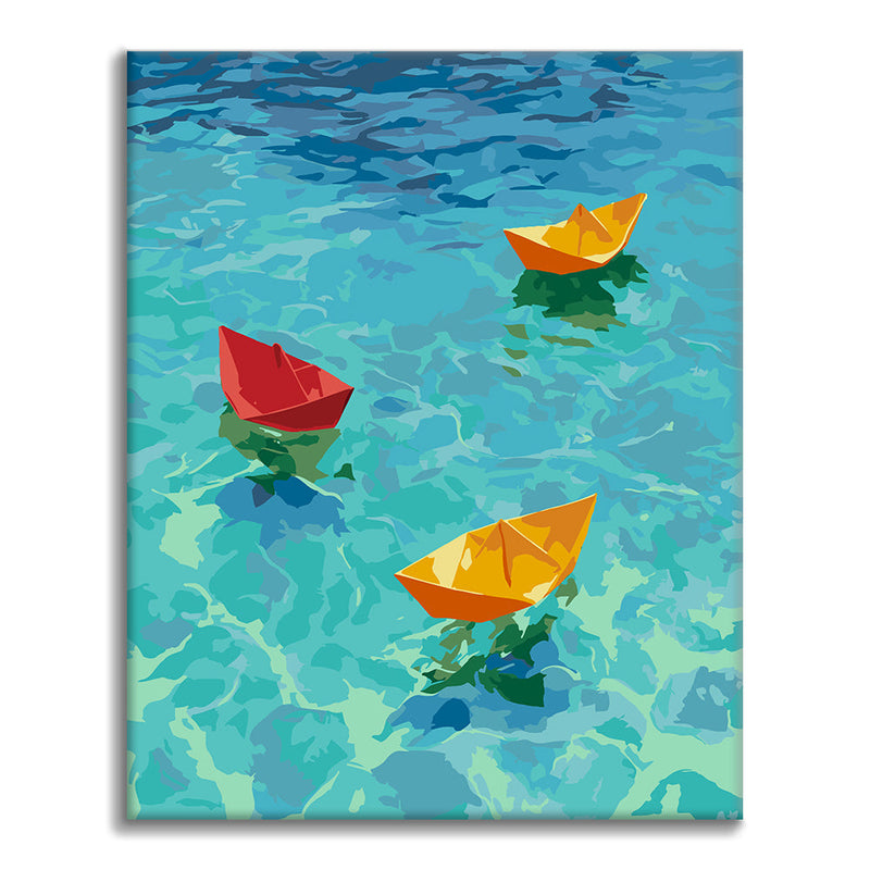 Deriva de papel – Pintura por números