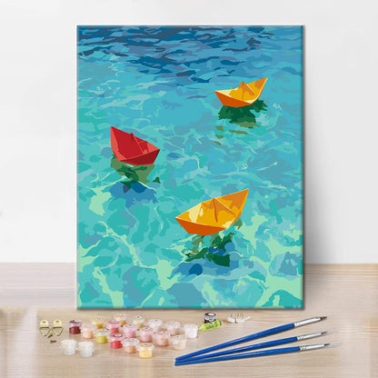 Deriva de papel – Pintura por números