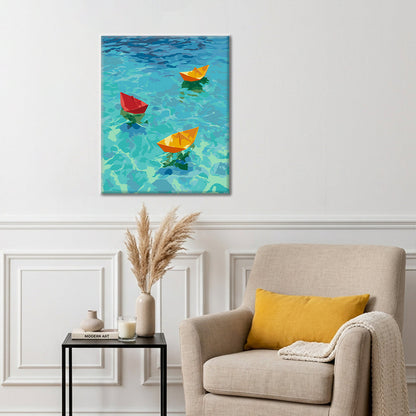 Deriva de papel – Pintura por números