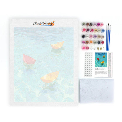 Deriva de papel – Pintura por números