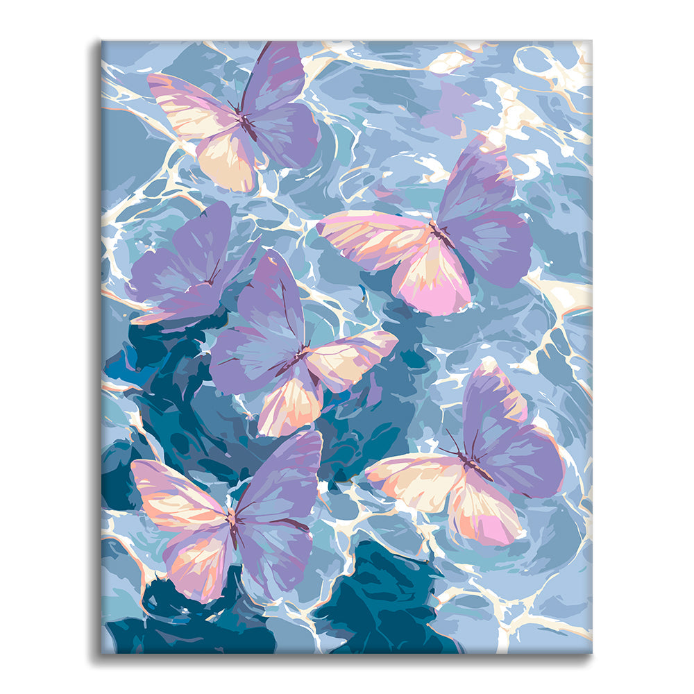Alas pastel – Pintura por números