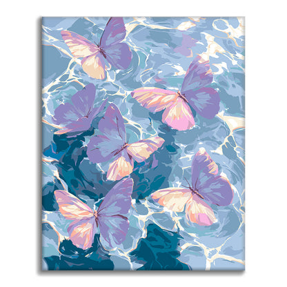 Alas pastel – Pintura por números
