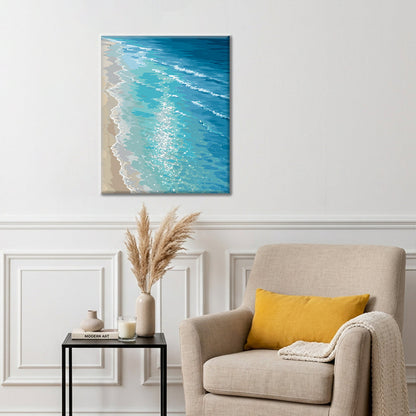 Serenidad en la costa – Pintura por números