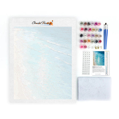 Serenidad en la costa – Pintura por números
