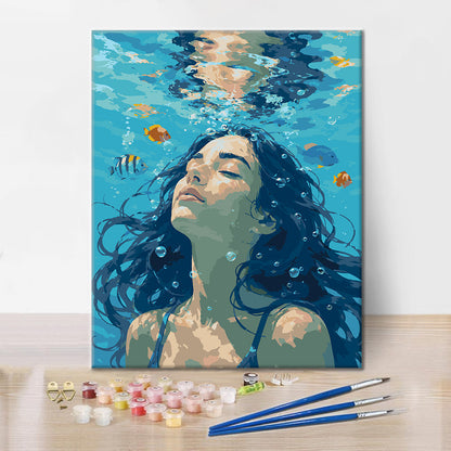 Ensueño de océano silencioso – Pintura por números