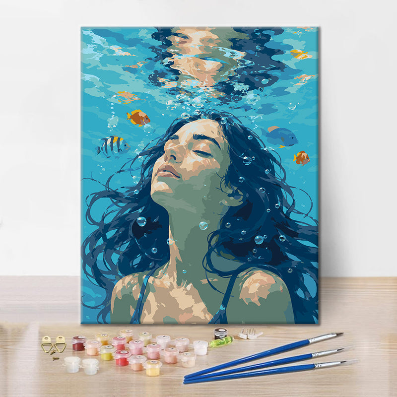 Ensueño de océano silencioso – Pintura por números