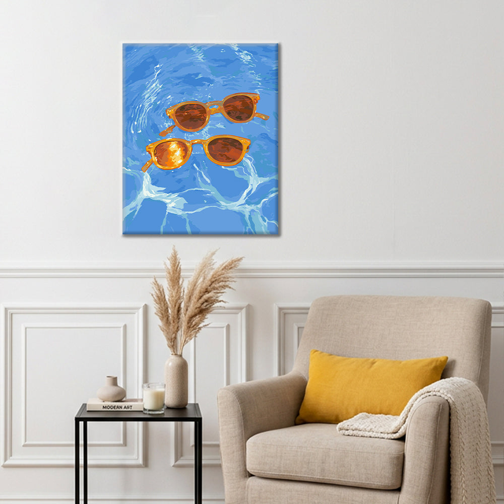 Mirada de verano – Pintura por números