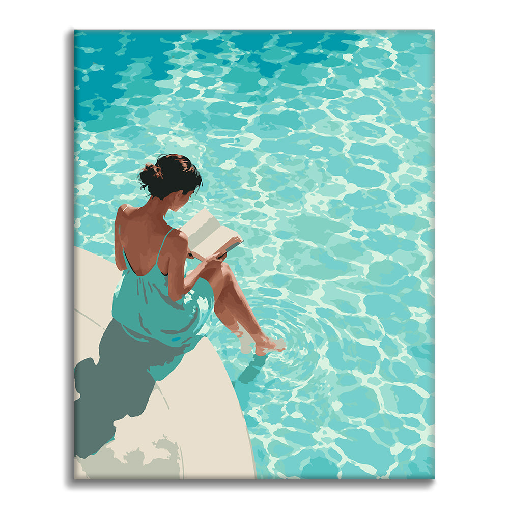 Lectura de verano – Pintura por números