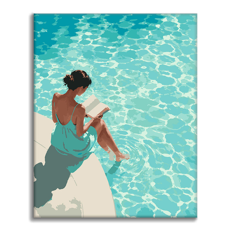 Lectura de verano – Pintura por números
