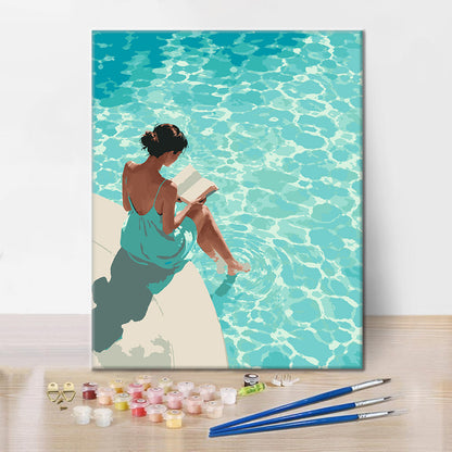 Lectura de verano – Pintura por números