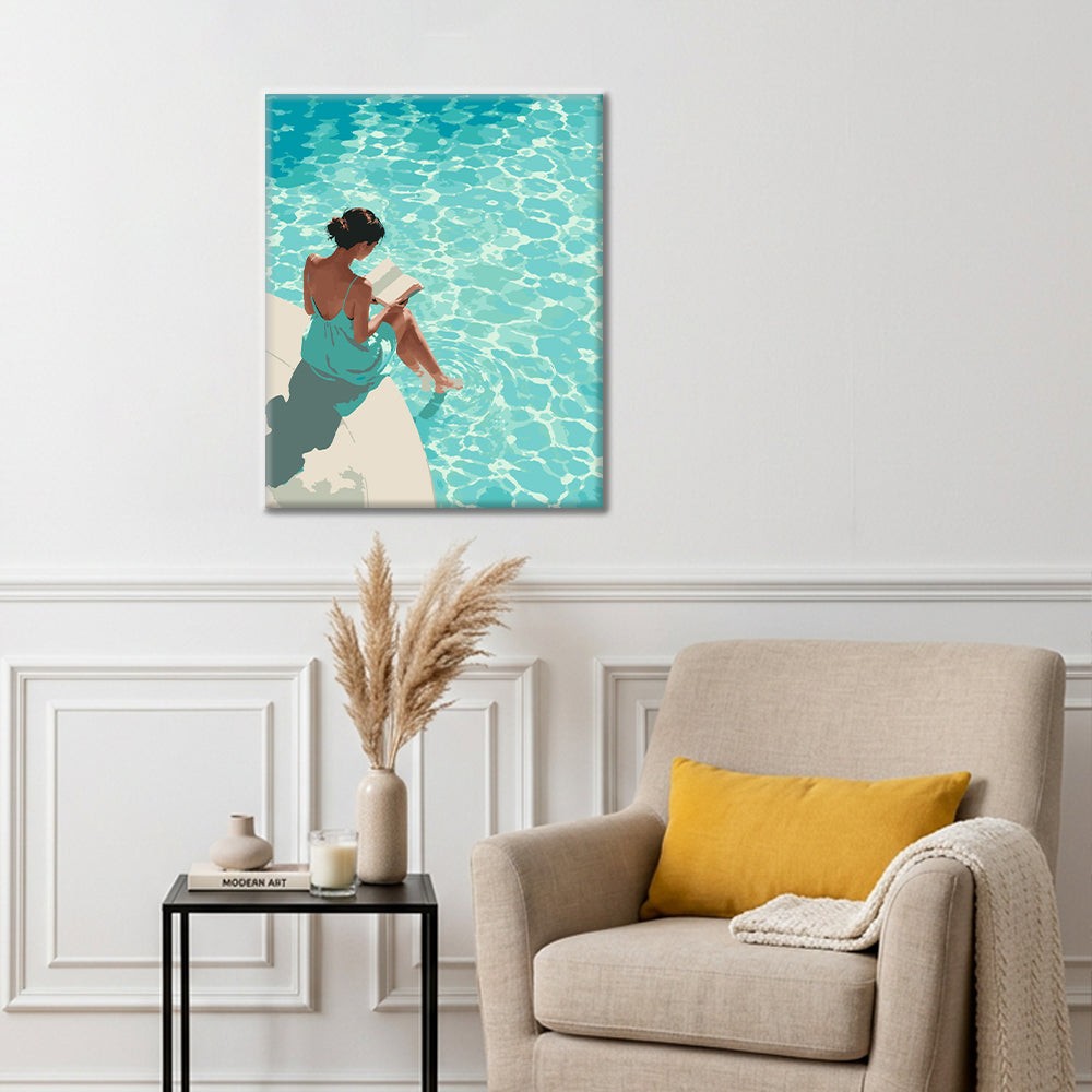 Lectura de verano – Pintura por números