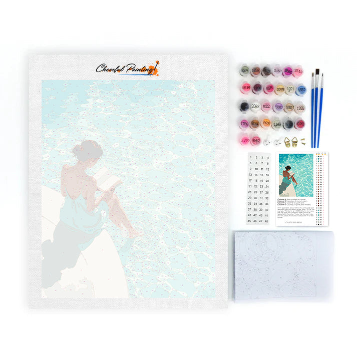 Lectura de verano – Pintura por números