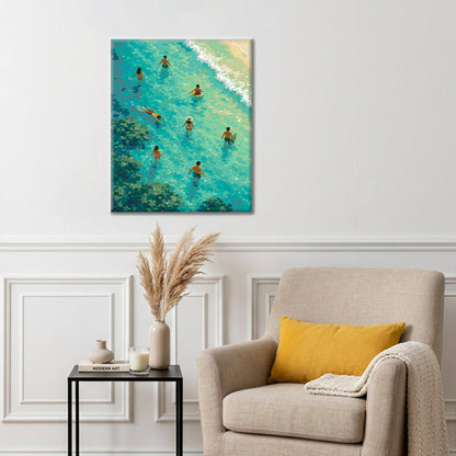 Mareas de verano – Pintura por números